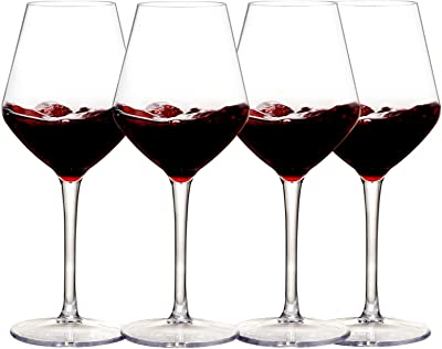 Photo 1 of 6pc Unbreakable Red Wine Glasses - 15oz