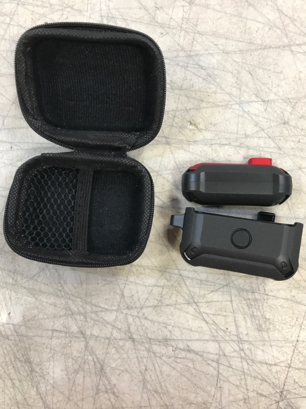 Photo 1 of 2 pack Air Pod Case - Black Soft Shell - Black/Red Hard