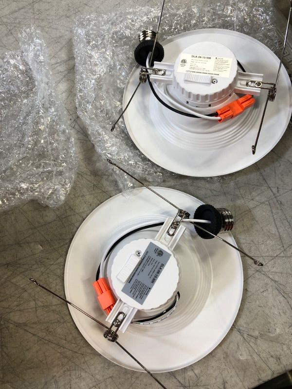 Photo 1 of 6" LED DOWN LIGHT, 2 COUNT 