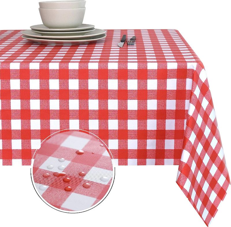Photo 1 of   53X78 INCHES  Waterproof PVC Table Cloth,  
