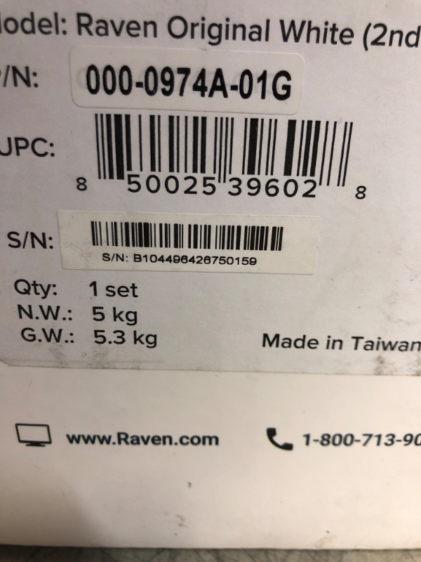 Photo 1 of Raven Original Document Scanner - Huge Touchscreen, Color Duplex Feeder (ADF), Wireless Scanning to Cloud, WiFi, Ethernet, USB, Home or Office Desktop (2nd Gen) White