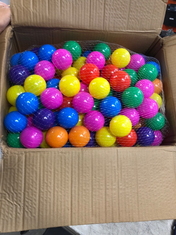 Photo 1 of 500 PACK PLAY BALLS- MULTI COLOR-