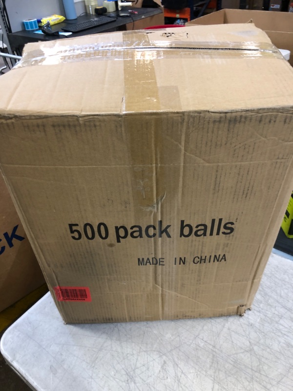 Photo 2 of 500 PACK PLAY BALLS- MULTI COLOR-