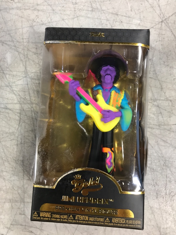 Photo 2 of Funko Gold Vinyl: Jimmy Hendrix, 5 Inch Premium Vinyl Figure