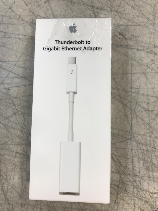 Photo 2 of Apple Thunderbolt to Gigabit Ethernet Adapter MD463LL / A A1433
