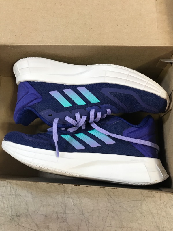 Photo 2 of adidas Women's Duramo 10 Running Shoe 6 Legacy Indigo/Mint Rush/Light Purple