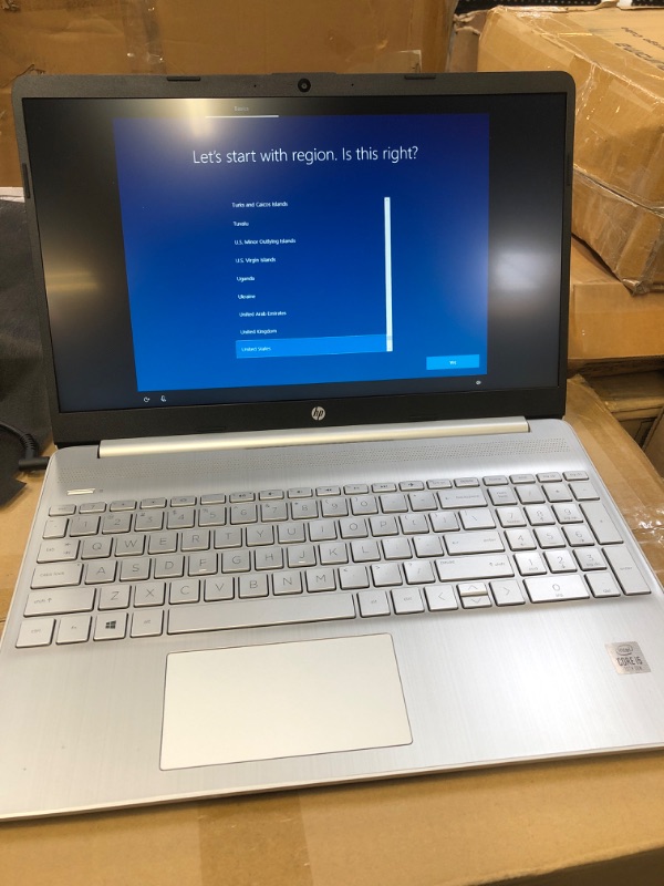 Photo 2 of HP 15 Laptop, 15.6” HD Display, Intel Core i3-1115G4 Processor, 12GB RAM, 256GB SSD, Wi-Fi, SD Card Reader, HDMI, Webcam, Windows 11 Home, Spruce Blue, KKE Accessories
