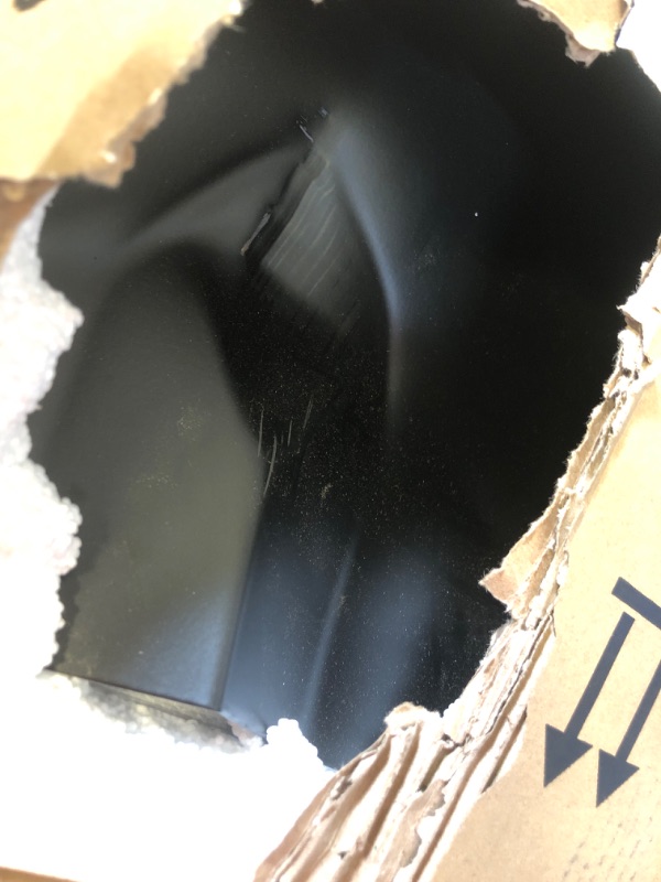 Photo 1 of 36 inch Island Mount Range Hood 700CFM Powerful, Ducted/Ductless Exhaust Kitchen Hood in Black Painted Stainless Steel, Advanced Touch Panel, 3-Speed Extractor Fan, with 4 LED Lights and Baffle filter
