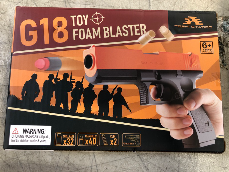 Photo 1 of G18 TOY FOAM BLASTER GUN