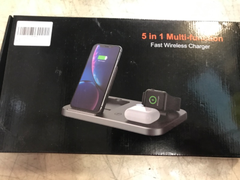 Photo 1 of Multi - Function 5 in 1 Fast Wireless Charger