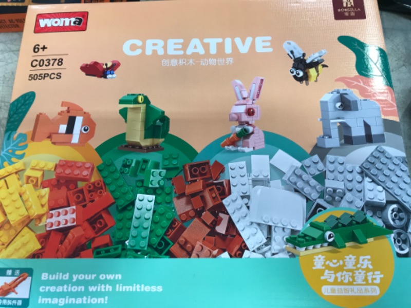 Photo 1 of 505pc Creative Building Blocks Set 