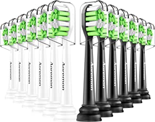 Photo 1 of Aoremon Replacement Brush Heads for Philips Sonicare Electric Toothbrush - Compatible with Diamondclean, Plaque Control, Gum Health, FlexCare, HealthyWhite, Essence+ and EasyClean, 12 Count