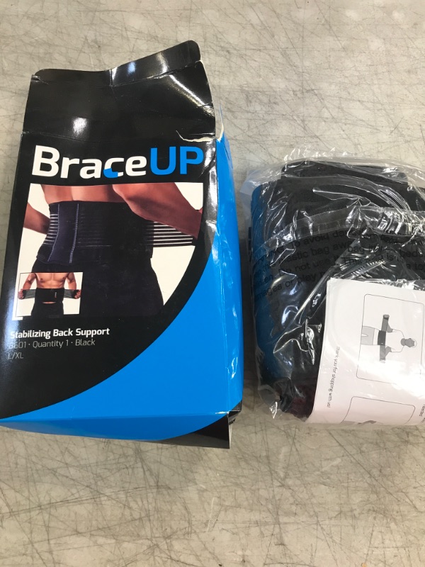 Photo 2 of Back Brace by BraceUP for Men and Women - Breathable Waist Lumbar Lower Back Support Belt for Sciatica