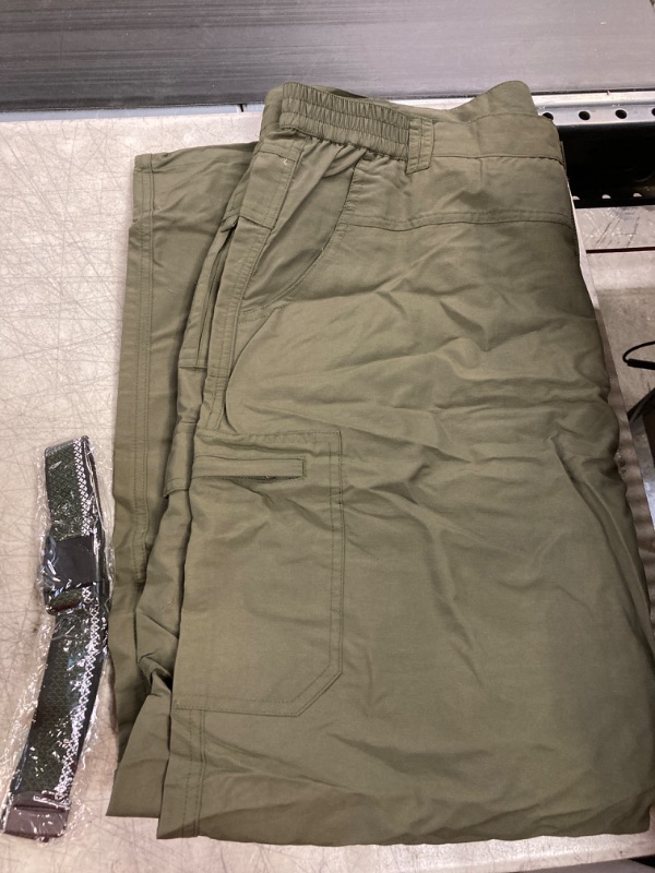 Photo 1 of cargo pants- green - size 40 