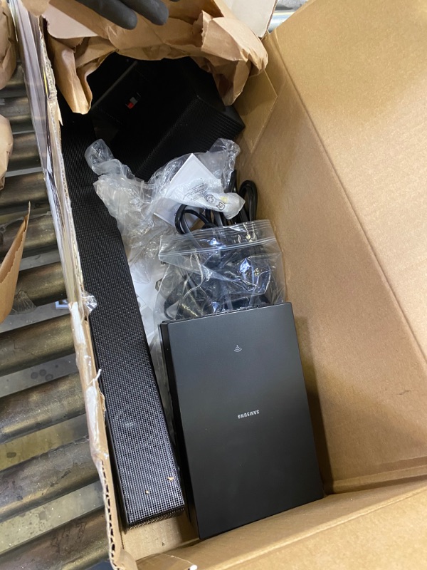 Photo 1 of SAMSUNG HW-B57 B-Series 4.1ch Soundbar w/Dolby Audio/DTS Virtual X, Game Mode, Wireless Bluetooth TV Connection, Rear Speaker Kit & Subwoofer Included HW-B57C Soundbar