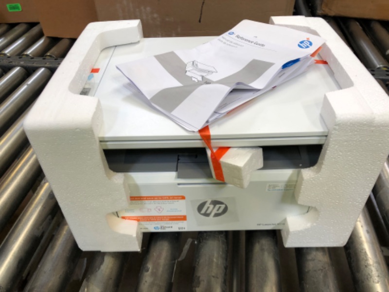 Photo 1 of HP LaserJet MFP M140we All-in-One Wireless Black & White Printer with HP+ and Bonus 6 Months Instant Ink (7MD72E)
