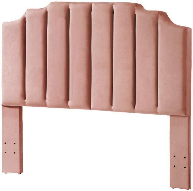 Photo 1 of 24KF Velvet Upholstered Tufted Button King Headboard and Comfortable Fashional Padded King/California King Size headboard-Taupe
