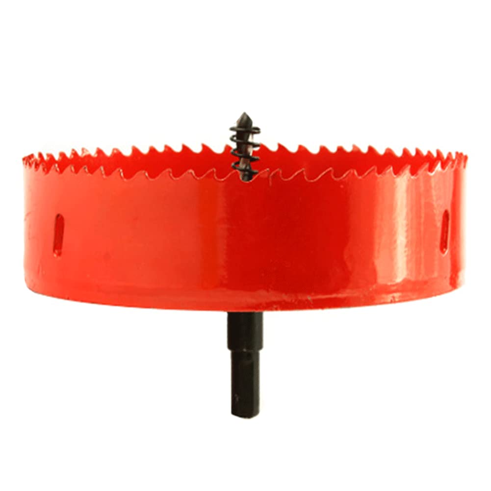 Photo 1 of ASTP&FH 6-5/16"Hole Saw with Arbor Mandrel ,HSS Bi-Metal & Heavy Duty Steel Design, for Metal,Stainless Steel,Cornhole Boards,Drywall,Plastic,Brass,Aluminum,Iron and Wood?160 mm?
