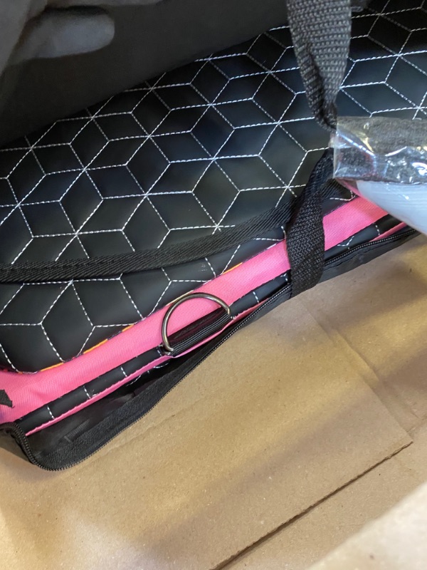 Photo 2 of ABE Non-Inflatable Car Mattress,Double-Sided Folding Car Bed Mattress SUV,Portable SUV Mattress, Car Camping Mattress Back Seat,Car Travel Camping Mattress for Sleeping (Amy Bunny) Pink