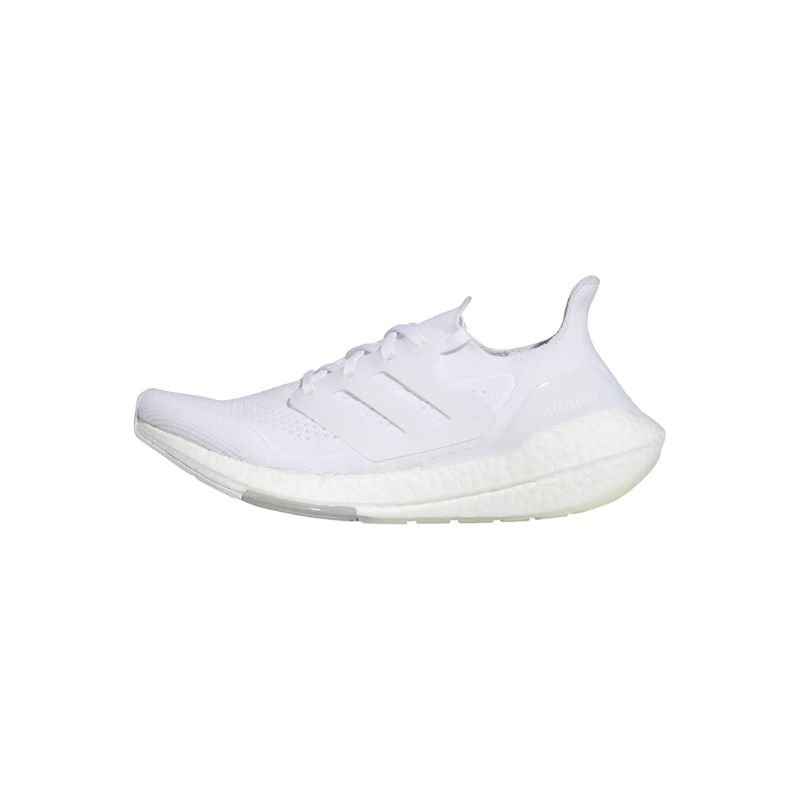 Photo 1 of ADIDAS WOMEN'S ULTRABOOST 21 RUNNING SHOE 7.5 WHITE/WHITE/GREY
