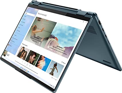 Photo 1 of 2022 LENOVO Yoga 7i 2-in-1 Laptop 14" 2.2K Touchscreen Intel EVO Platform 12th Core i7-1255U Iris Xe Graphics 16GB RAM 2TB SSD WI-FI 6E Thunderbolt 4 Backlit KB w/ FP Windows 11 RATZK 32GB USB
