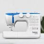 Photo 1 of Sewing machine Lumina Spezia 36 stitch designs - WHITE-BLUE