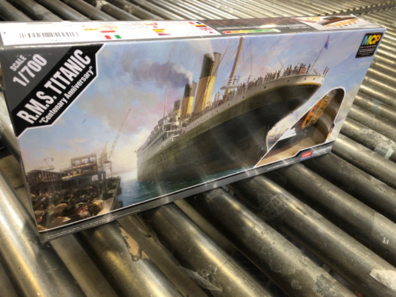 Photo 2 of Academy Boat Model Building Kit, R.M.S. Titanic Centenary Edition----FACTORY SEALED 