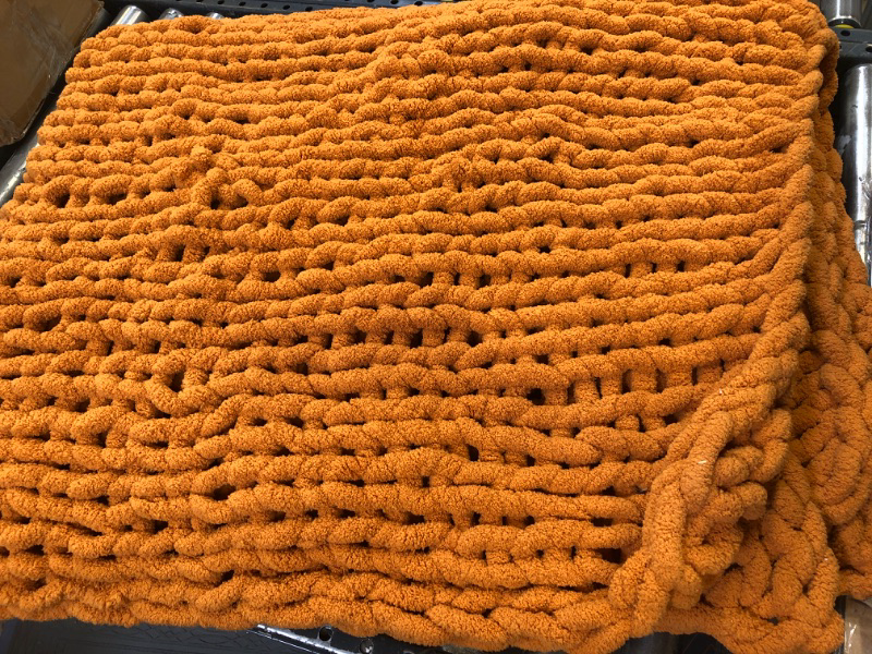 Photo 2 of  Chunky Knit Throw Blanket Small