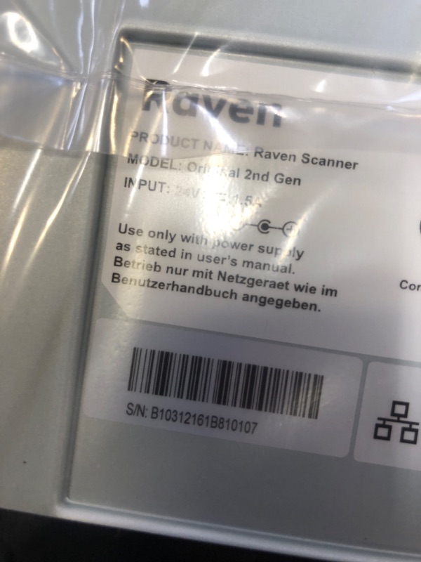 Photo 5 of Raven Original Document Scanner - Huge Touchscreen, Color Duplex Feeder (ADF), Wireless Scanning to Cloud, WiFi, Ethernet, USB, Home or Office Desktop (2nd Gen) Black