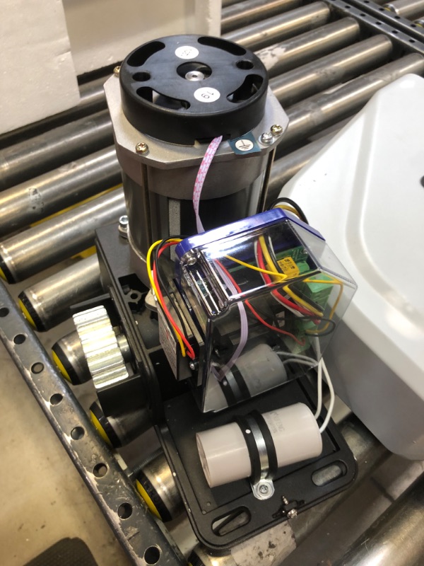 Photo 3 of TOPENS RK500T Automatic Sliding Gate Opener Rack Drive Electric Gate Motor for Heavy Driveway Slide Gates Up to 1300 Pounds, Security Gate Operator AC Powered with Nylon Gear Rack and Remote Control
