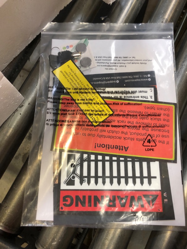 Photo 5 of TOPENS RK500T Automatic Sliding Gate Opener Rack Drive Electric Gate Motor for Heavy Driveway Slide Gates Up to 1300 Pounds, Security Gate Operator AC Powered with Nylon Gear Rack and Remote Control
