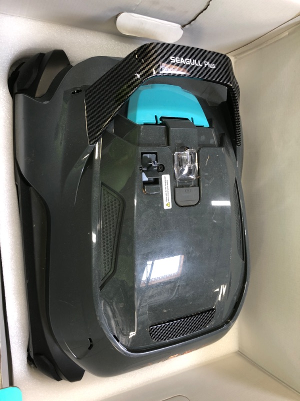 Photo 1 of (2023 Upgrade) AIPER Seagull Plus Cordless Pool Vacuum, Robotic Pool Cleaner Lasts 110 Min, Stronger Power Suction, LED Indicator, Ideal for Above/In-Ground Flat Pools up to 60 Feet

