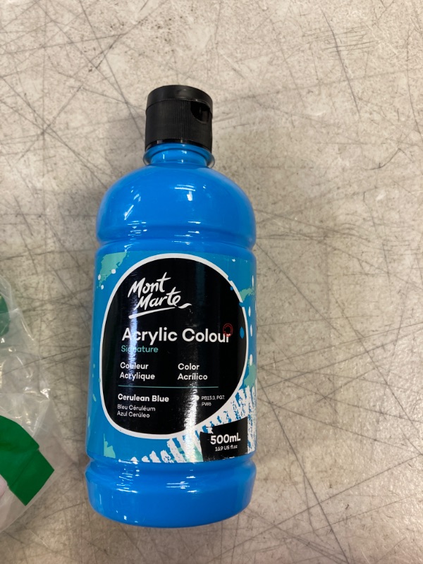 Photo 1 of ACRYLIC COLOR- BLUE
 500ML