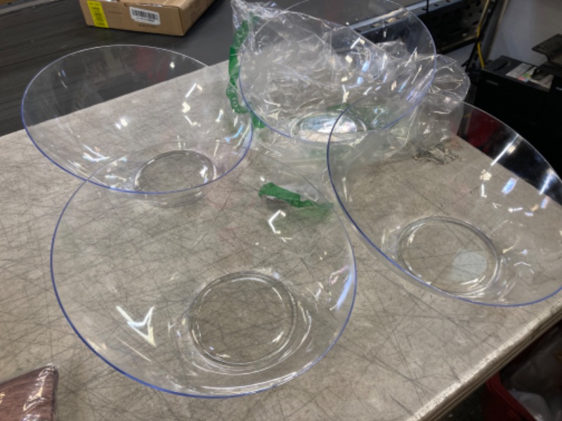 Photo 1 of 4 PACK- CLEAR BOWLS
