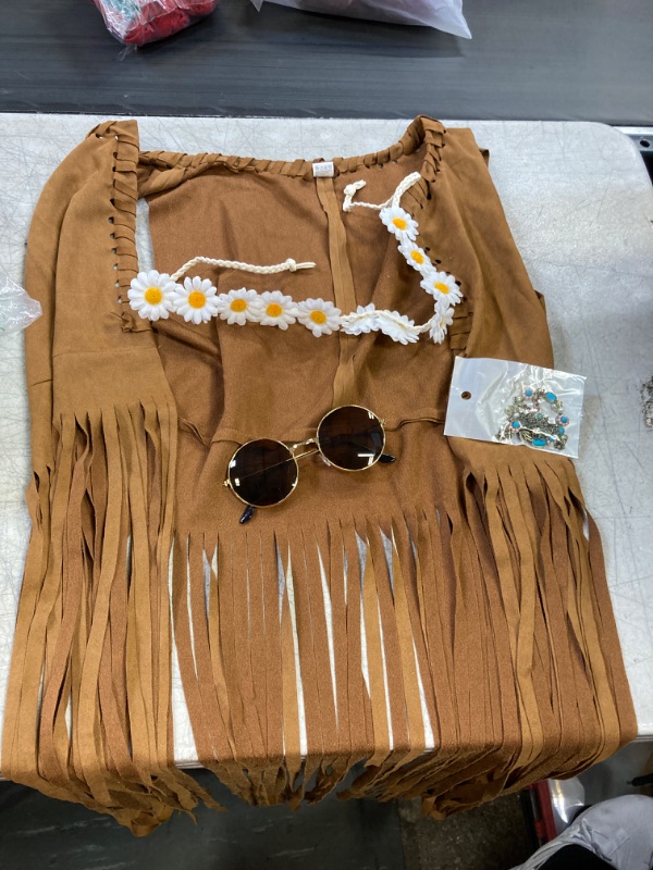 Photo 1 of HIPPY COSTUME SET - 
SIZE- LARGE