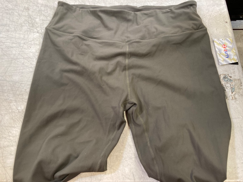 Photo 1 of WOMENS BIKER SHORTS - GREEN 
SIZE- 3XL 