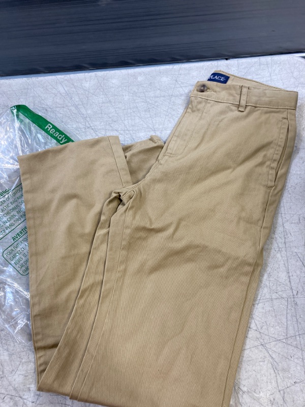 Photo 1 of BOYS KHAKI PANTS- SIZE- 14