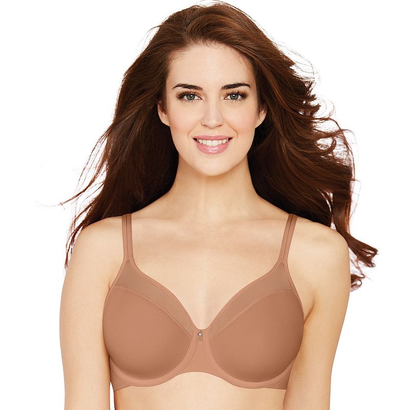 Photo 1 of Bali One Smooth U Ultra Light Convertible Full-Coverage Bra 3439, Women's, Size: 36 C, Lt Brown
