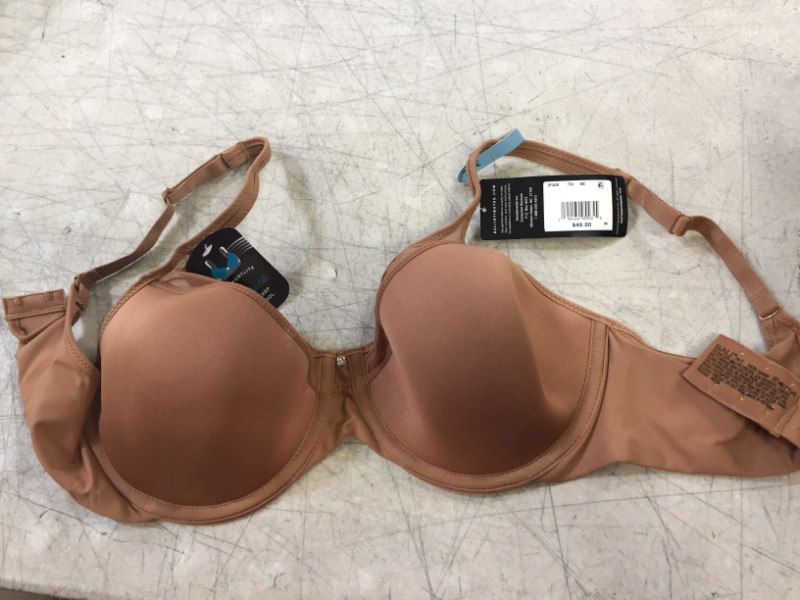 Photo 2 of Bali One Smooth U Ultra Light Convertible Full-Coverage Bra 3439, Women's, Size: 36 C, Lt Brown
