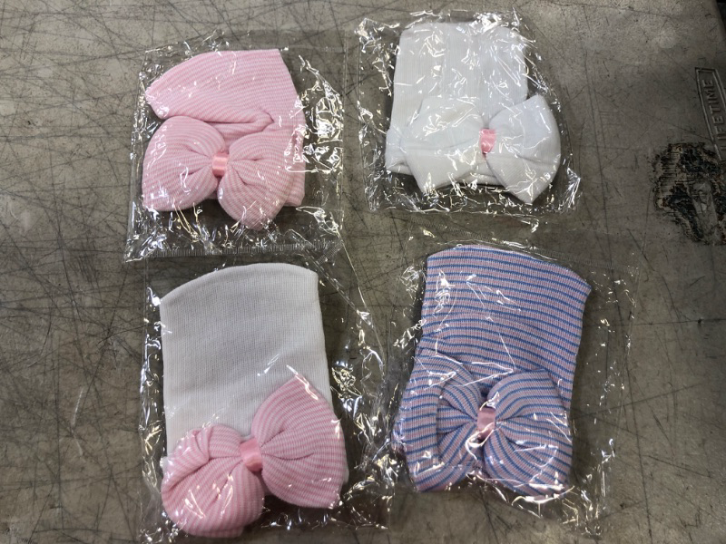 Photo 1 of 4 PACK INFANT BEANIES