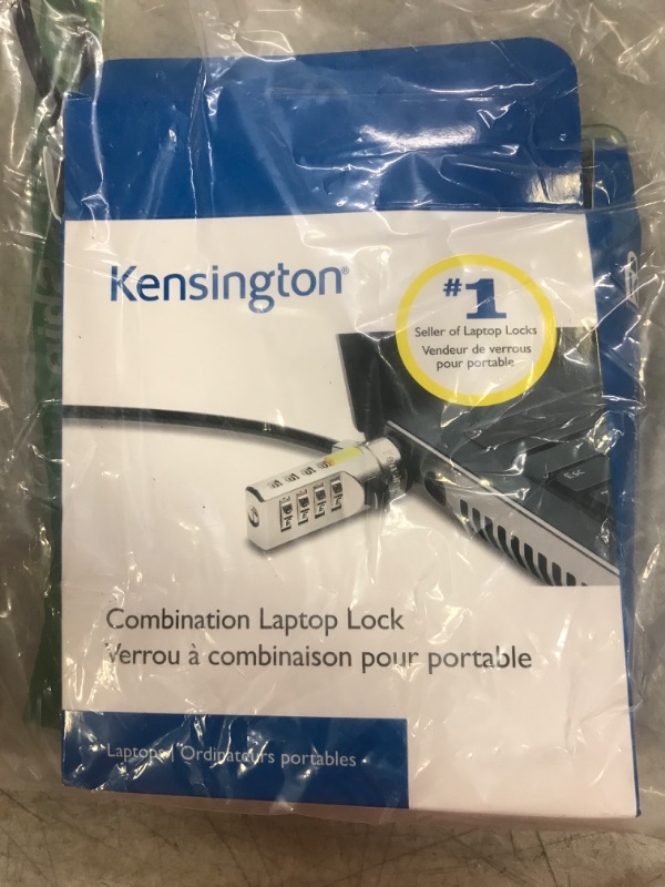 Photo 2 of Kensington Combination Cable Lock for Laptops and Other Devices (K64673AM),Black