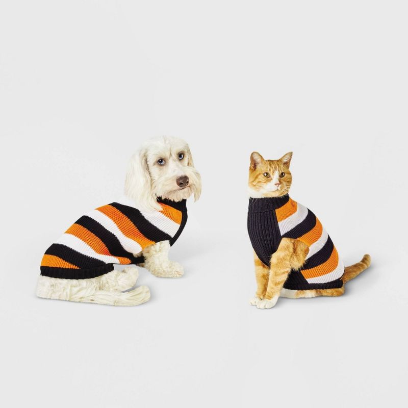 Photo 1 of Halloween Dog and Cat Sweater - S - Hyde & EEK! Boutique
