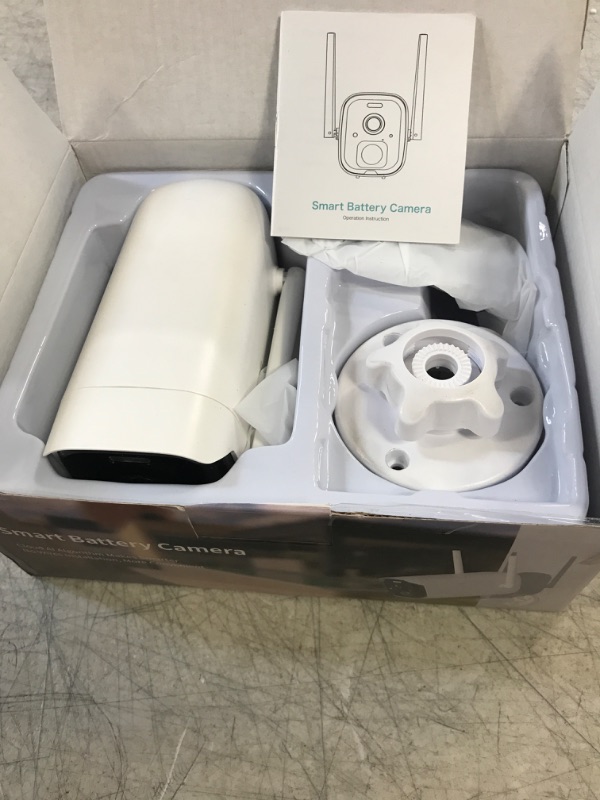 Photo 1 of Acesee Wireless Outdoor Security Camera,4MP Rechargeable Battery Powered Home Security Camera,WiFi IP Camera with PIR Motion Detection,Night Vision,2-Way Audio and Waterproof,Cloud/SD Storage