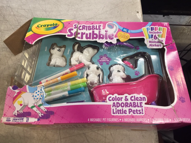 Photo 2 of CRAYOLA SCRIBBLE SCRUBBIE PETS