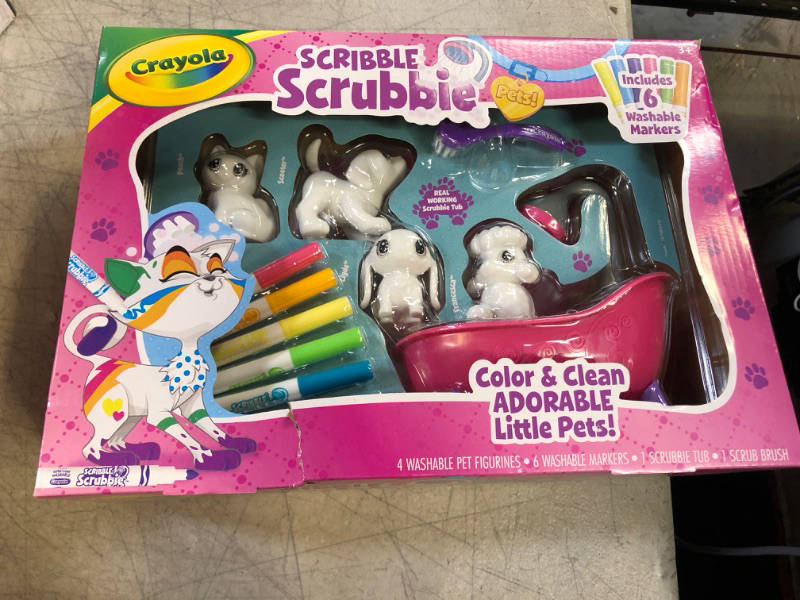 Photo 2 of CRAYOLA SCRIBBLE SCRUBBIE PETS