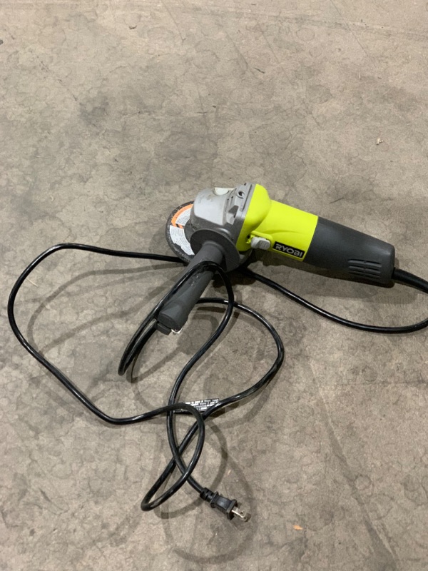 Photo 1 of RYOBI AG4031G 4-1/2" 5.5-Amp Angle Grinder
