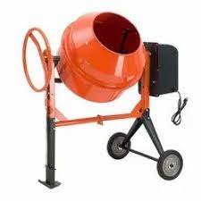 Photo 1 of 8.83 CUBIC FEET ELECTRIC CEMENT CONCRETE STUCCO MORTAR MIXER HEAVY DUTY 1 3/8 HP
