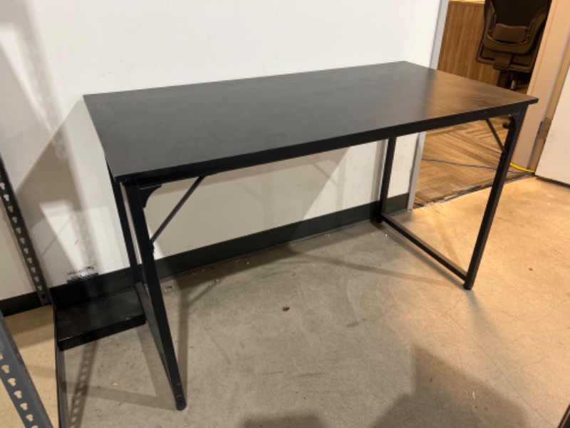 Photo 1 of 24x48x29 inch black desk.(does not collapse)
