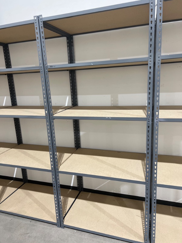 Photo 1 of 24x36x83 uline 5 tier shelving(boards included(single))