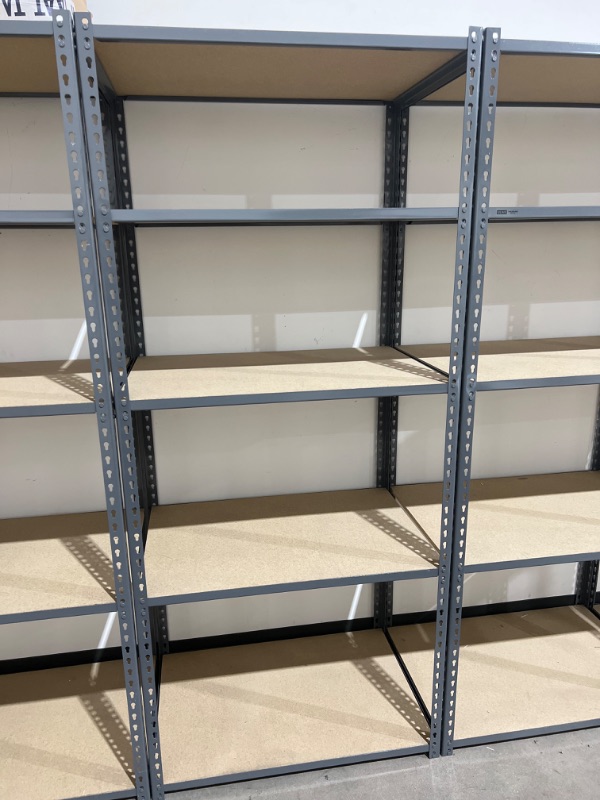 Photo 1 of 24x36x83 uline 5 tier shelving(boards included(single))